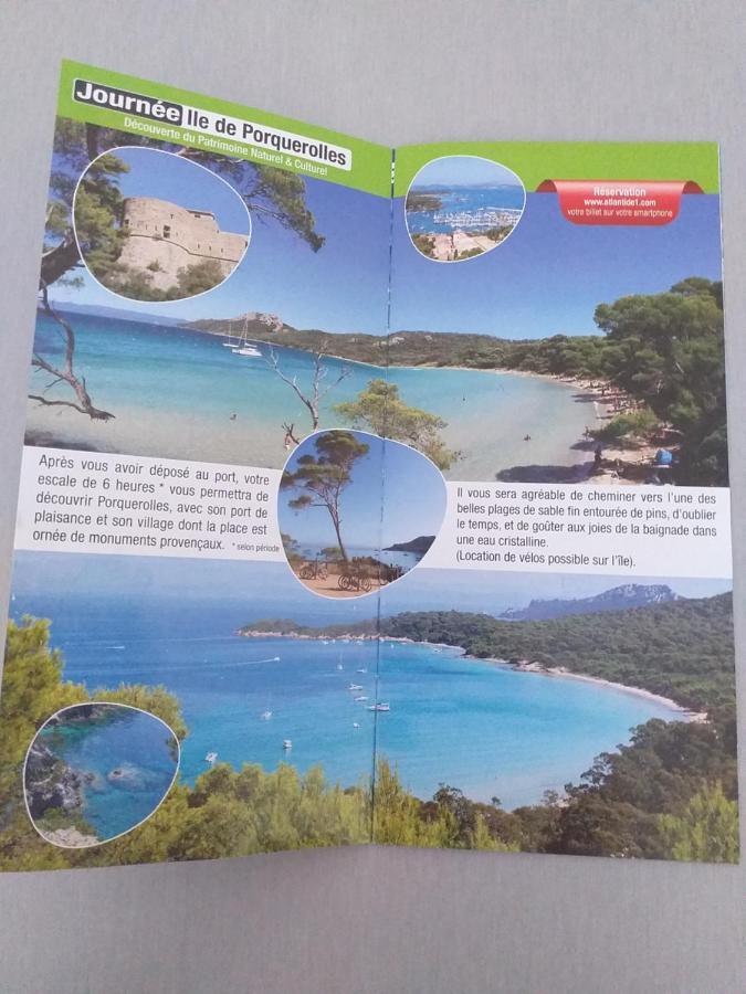 Joli Studio Res Au Calme En Rez De Jardin A Bandol. Exteriör bild